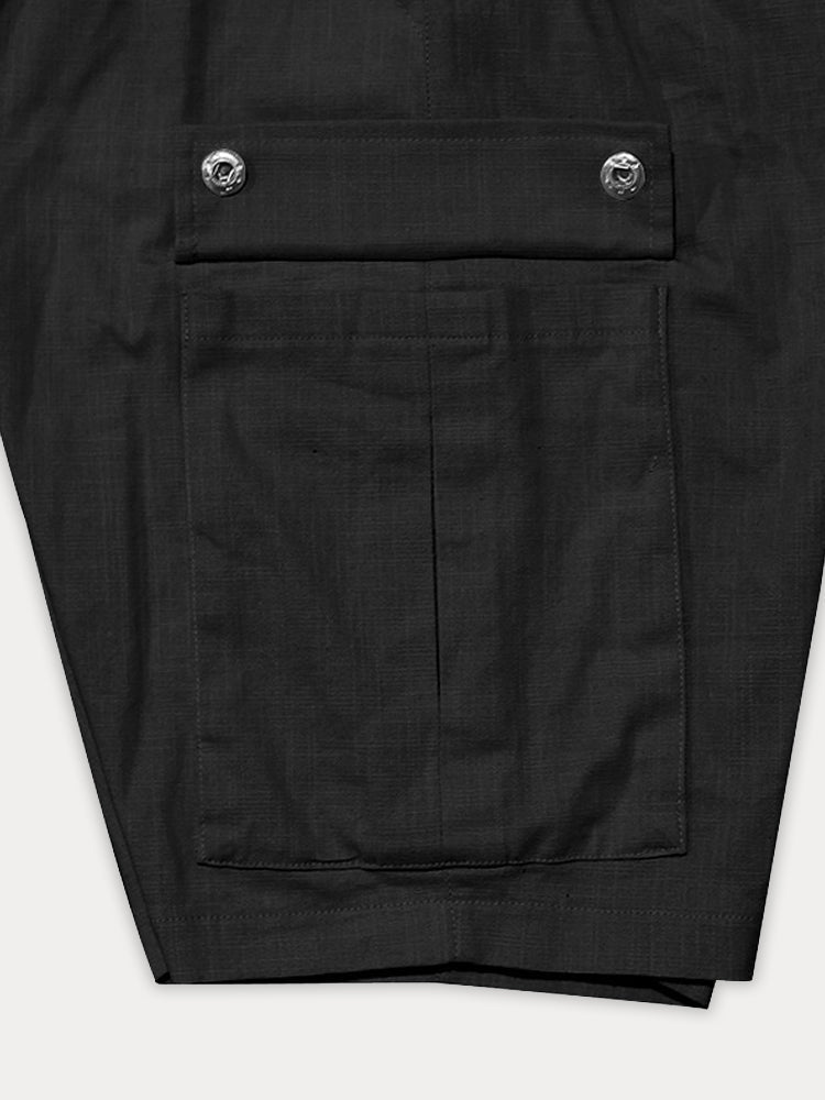 Yeray | Pantalones cargo cortos de algodón esencial