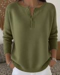 Jersey de Punto con Botones Henley Helena