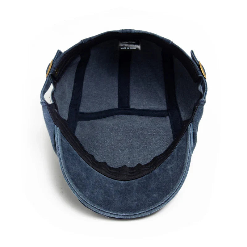 Delia | Boina plana vintage