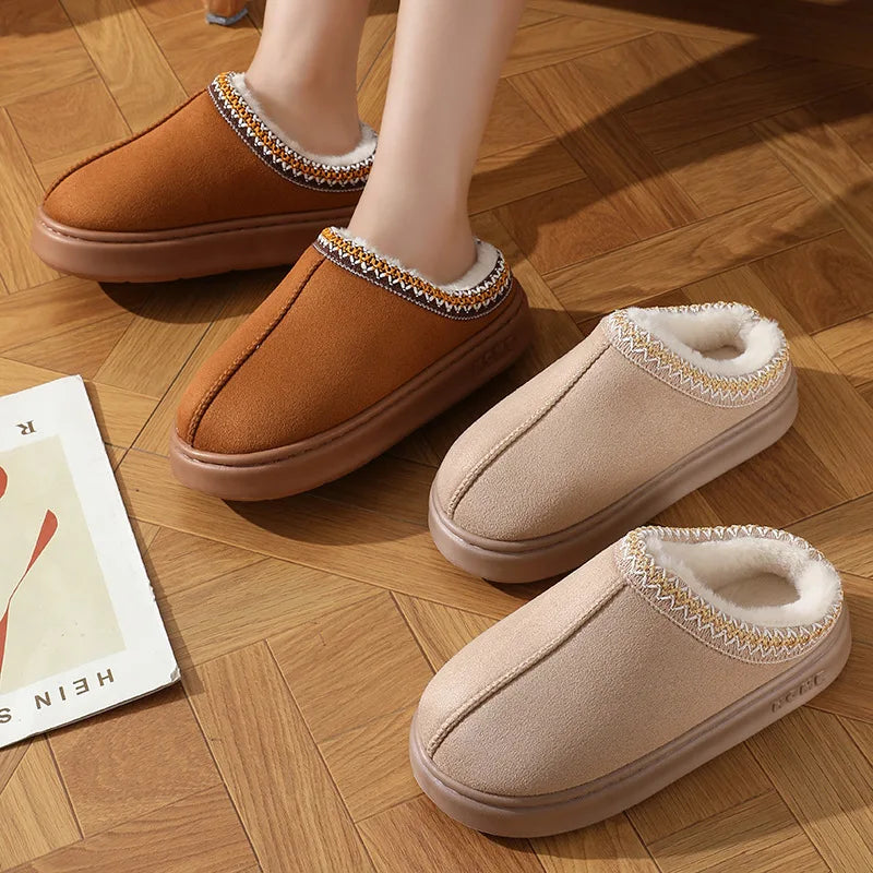 Amparo | Zapatillas de casa con forro cálido