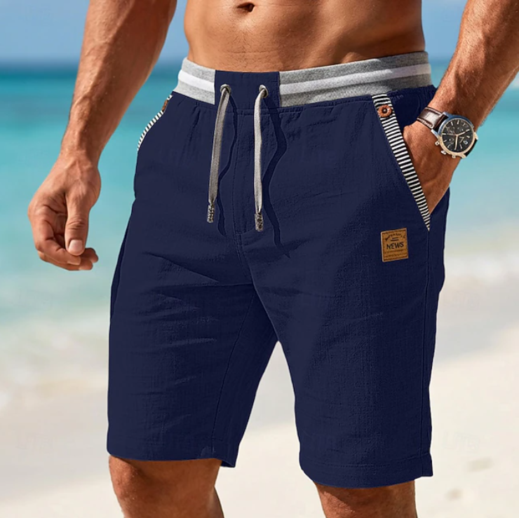 Ivan | Pantalones cortos ligeros de verano con cordón