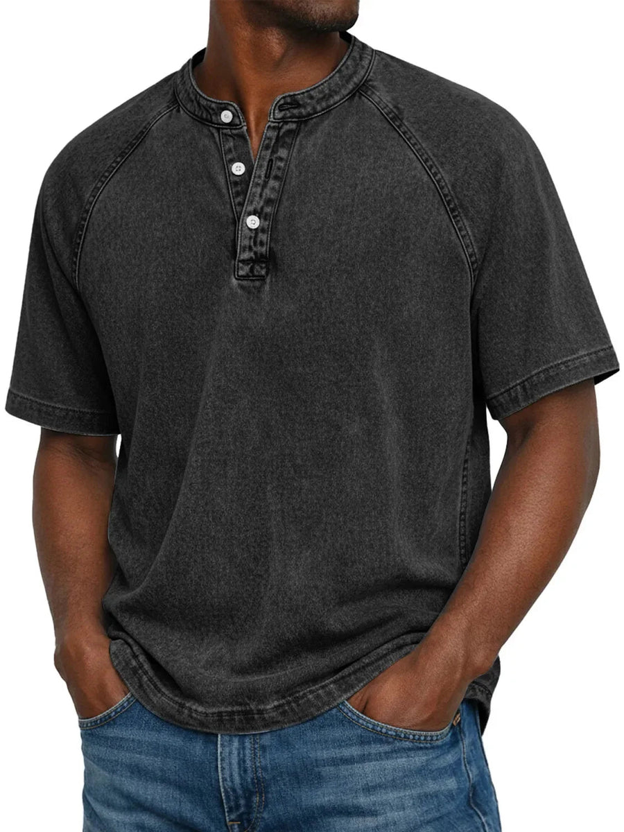 Feli | Camisa vintage con botones para hombre