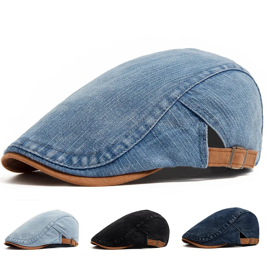 Elena | Gorra de denim para hombre
