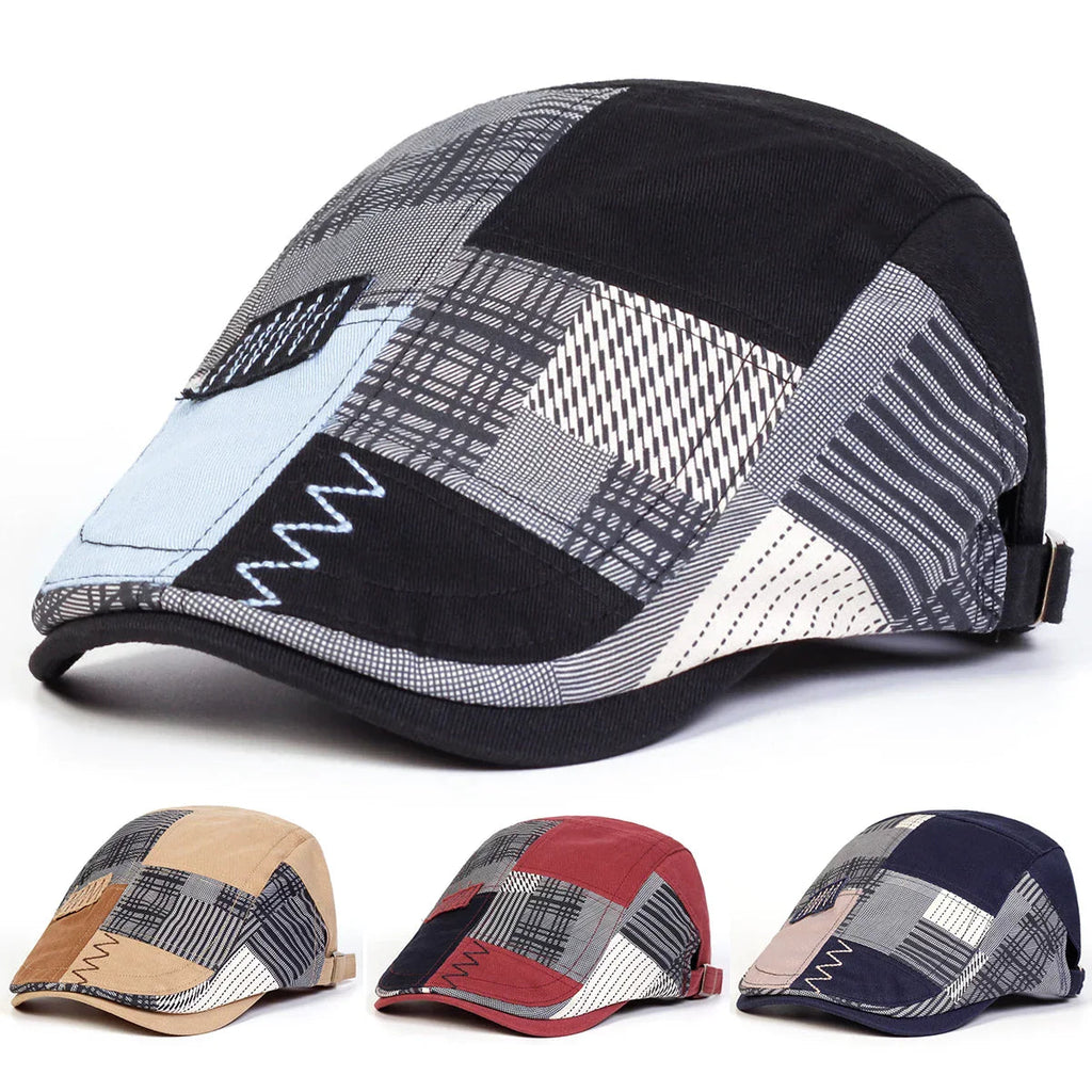 Olga | Gorra patchwork para hombre
