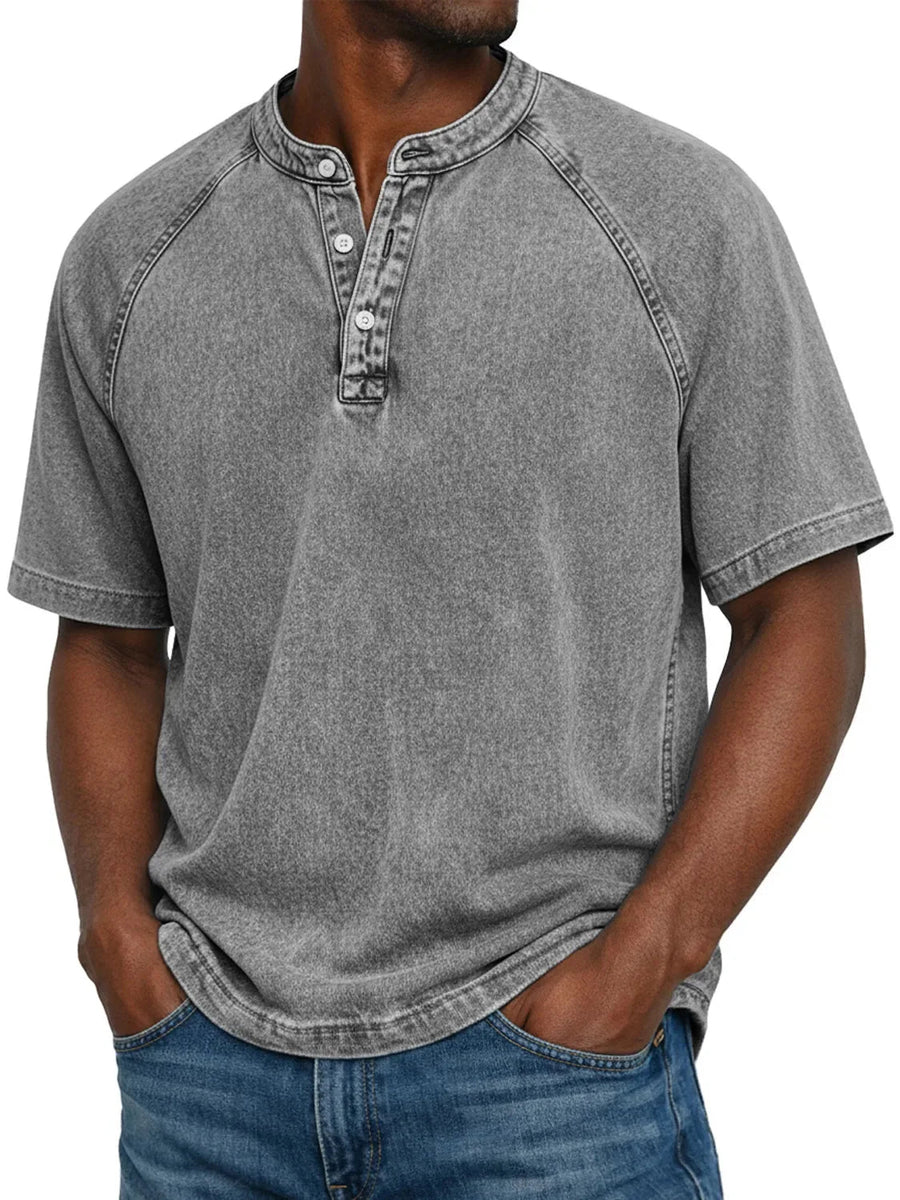 Feli | Camisa vintage con botones para hombre