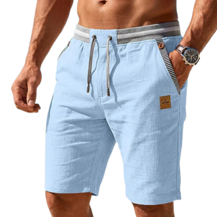 Ivan | Pantalones cortos ligeros de verano con cordón
