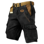 Niko | Pantalones cargo cortos de 6 bolsillos para hombre