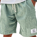 Xabier | Pantalones cortos ligeros y casual de corte amplio para hombre
