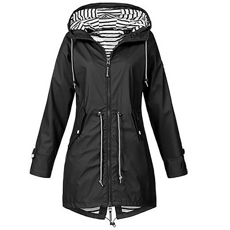 Tina | Impermeable con capucha