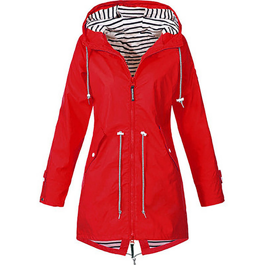 Tina | Impermeable con capucha