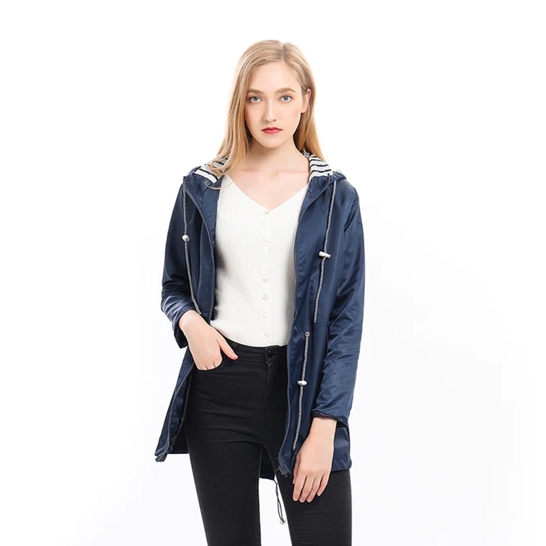 Tina | Impermeable con capucha