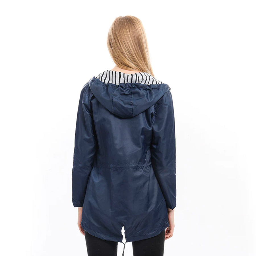 Tina | Impermeable con capucha
