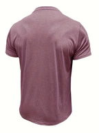 Jacinto | Camiseta elegante de cuello redondo con bolsillo
