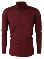 Abel | Camisa elegante de manga larga con botones