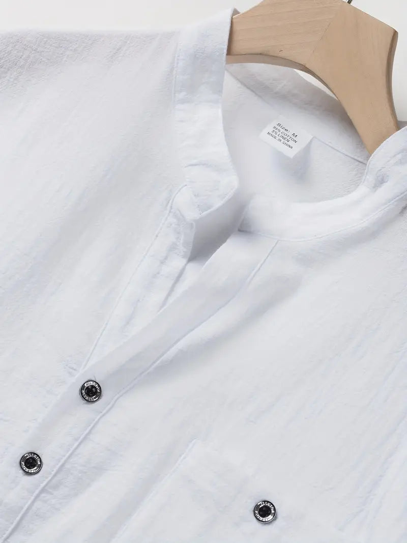 Toni | Camisa elegante de manga corta