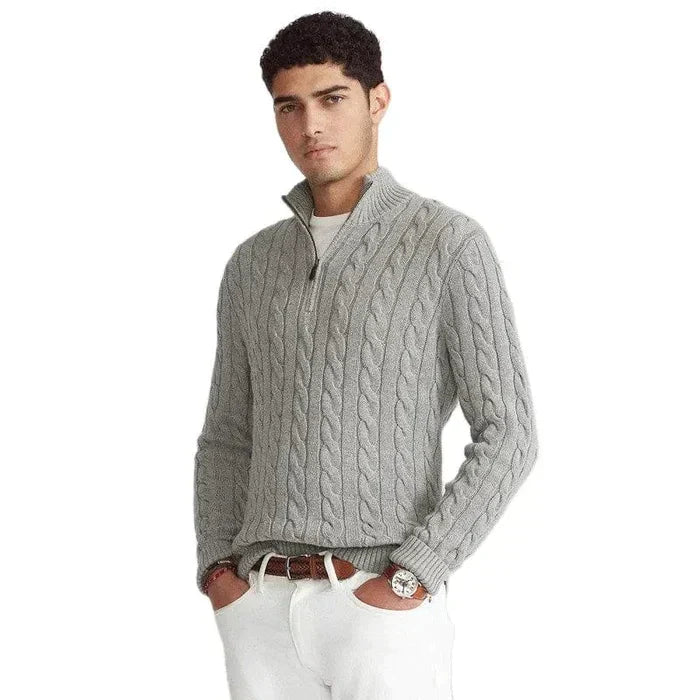 Pablo | Jersey con media cremallera