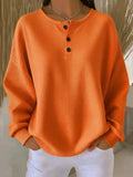 Sudadera Henley Gofrada Milagros