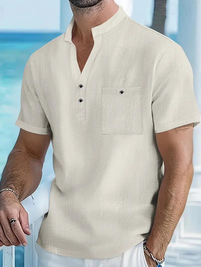 Toni | Camisa elegante de manga corta