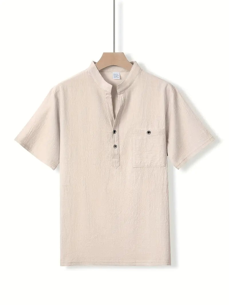 Toni | Camisa elegante de manga corta