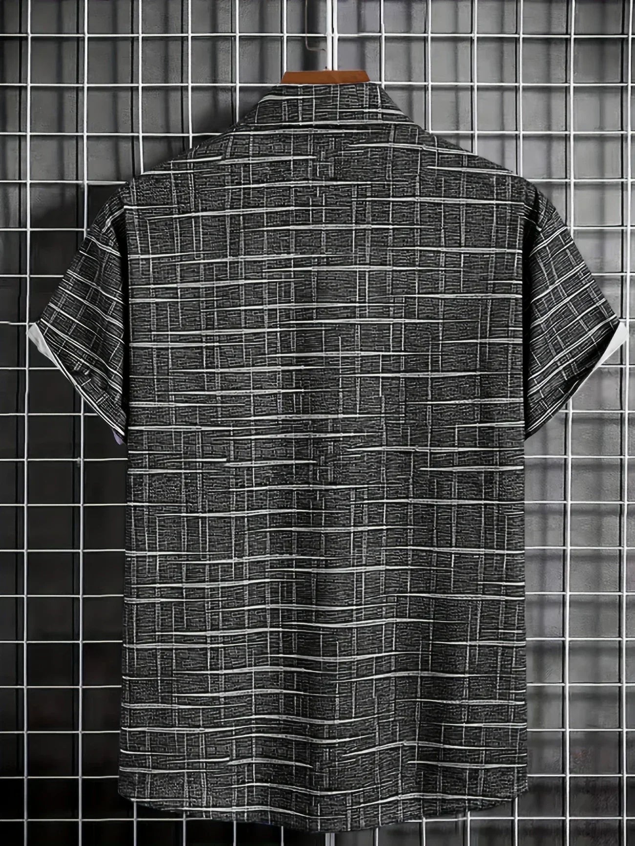 Damián | Camisa elegante de rayas y cuadros