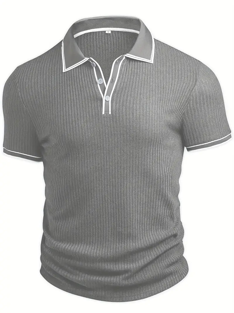 Eladio | Polo elegante de manga corta