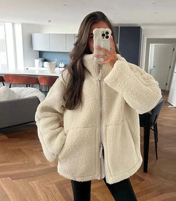 Zaida | Chaqueta Teddyfleece