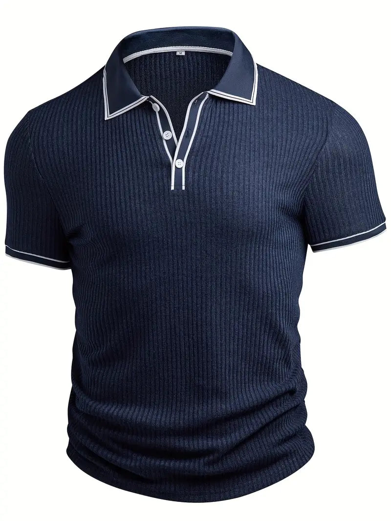 Eladio | Polo elegante de manga corta