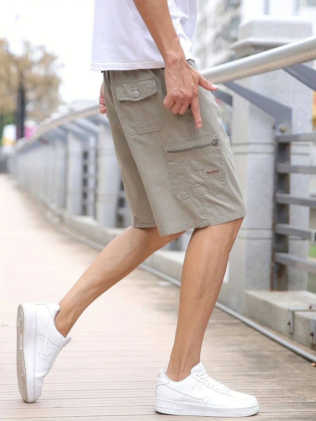 Adela | Pantalones cargo cortos ligeros con bolsillos