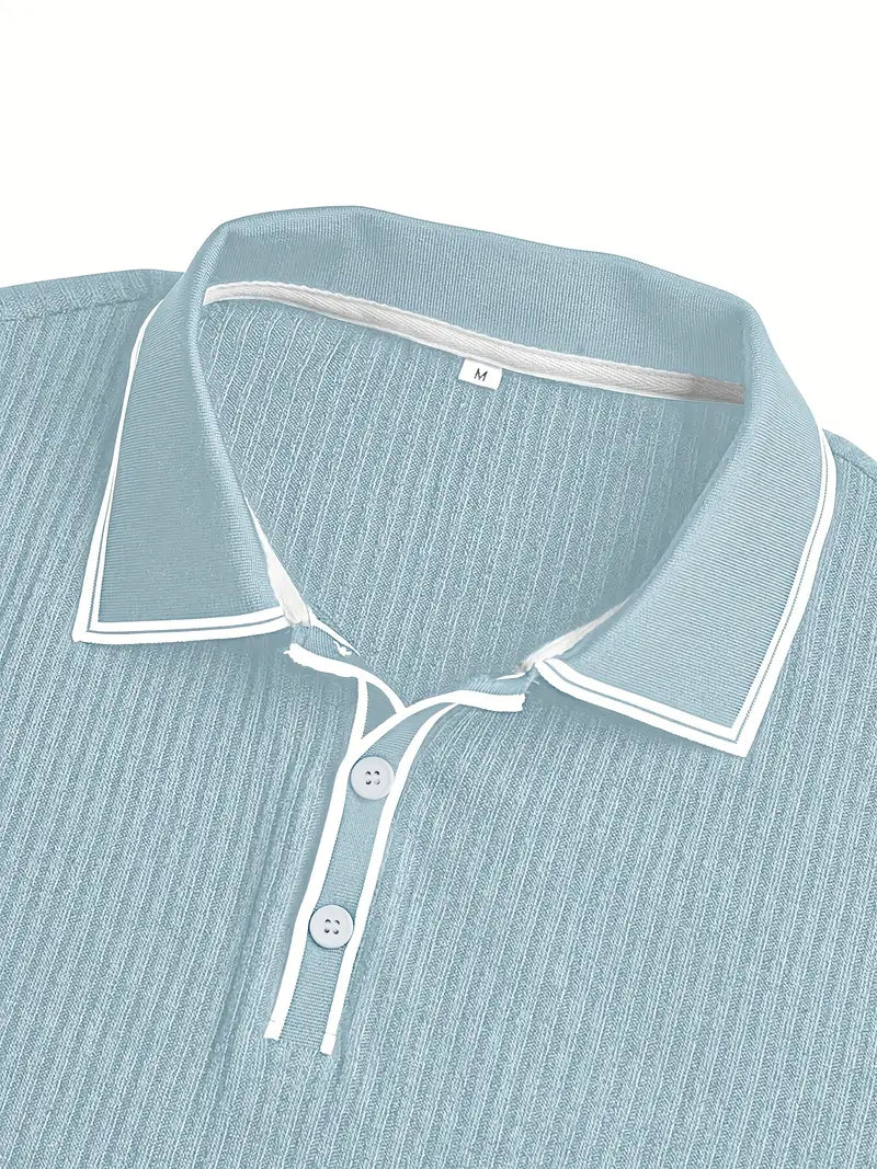 Eladio | Polo elegante de manga corta