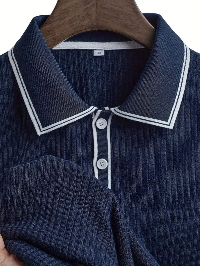 Eladio | Polo elegante de manga corta
