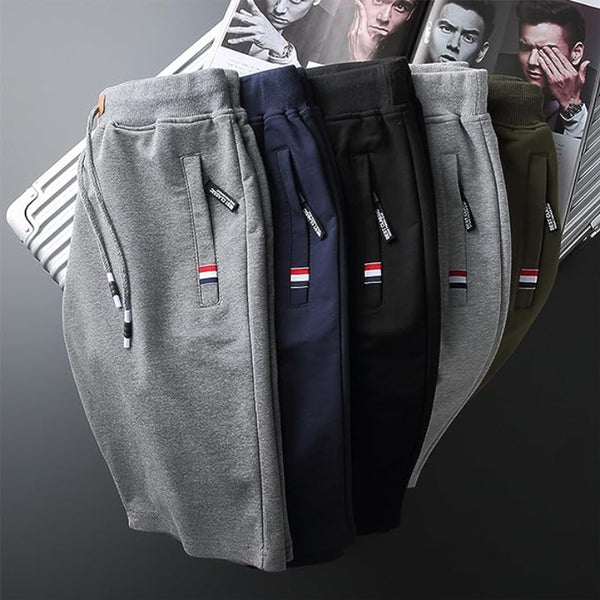 Txema | Pantalones cortos de algodón con bolsillos con cremallera