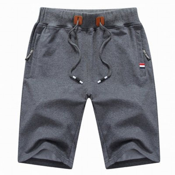 Txema | Pantalones cortos de algodón con bolsillos con cremallera