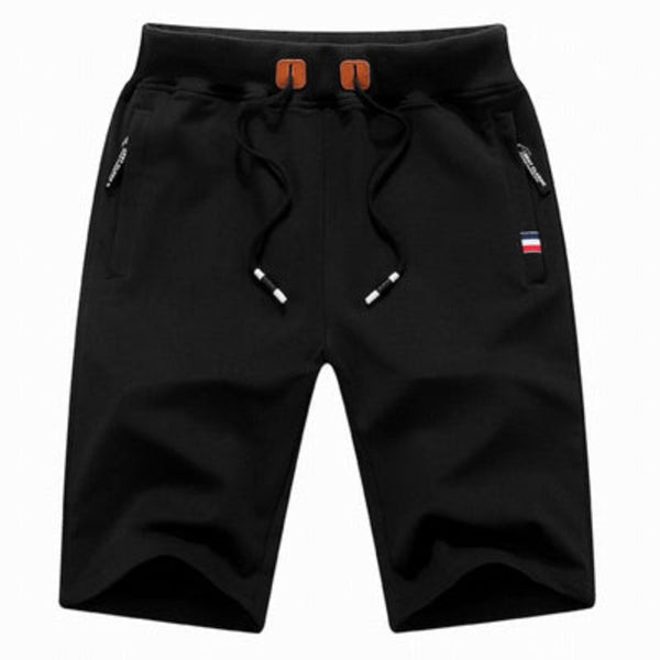 Txema | Pantalones cortos de algodón con bolsillos con cremallera