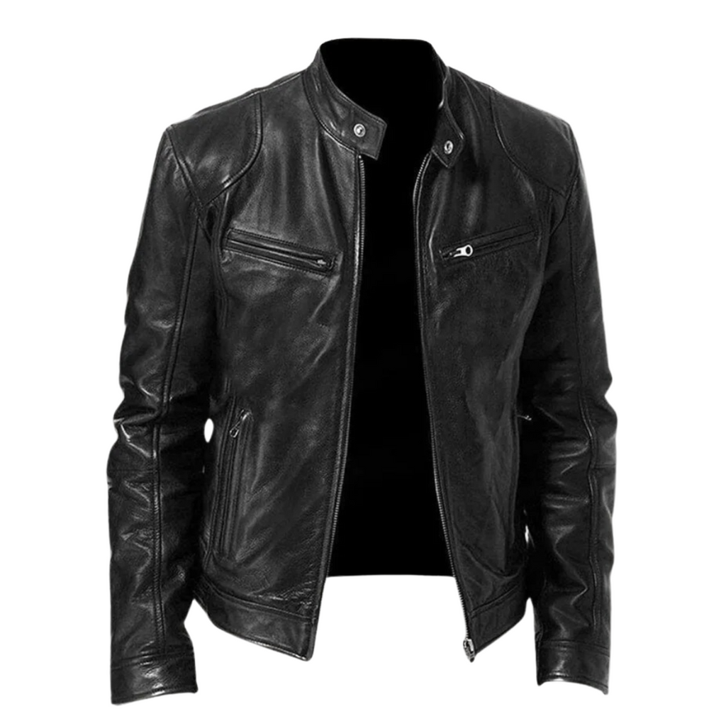 Zulema | Chaqueta de cuero artesanal para hombre