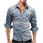 Xavi | Camisa de denim de estilo moderno