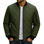 Kati | Chaqueta de algodón con motivo de rombos