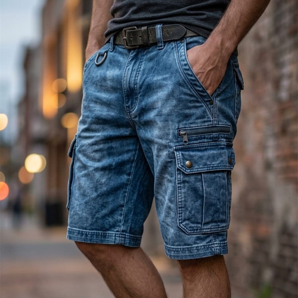 Rubén | Pantalones cortos de denim Liam