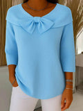 Jersey con Lazo y Cuello Redondo Trinidad