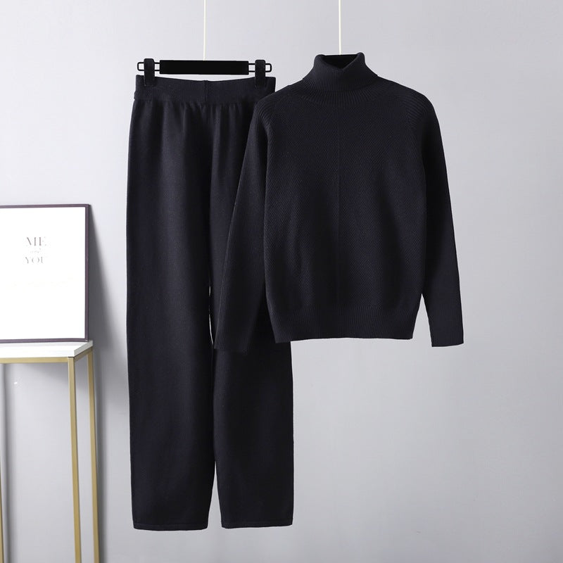Inmaculada | Conjunto dos piezas Lounge de punto trenzado