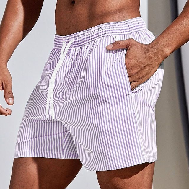 Amelia | Pantalones cortos de verano a rayas para hombre