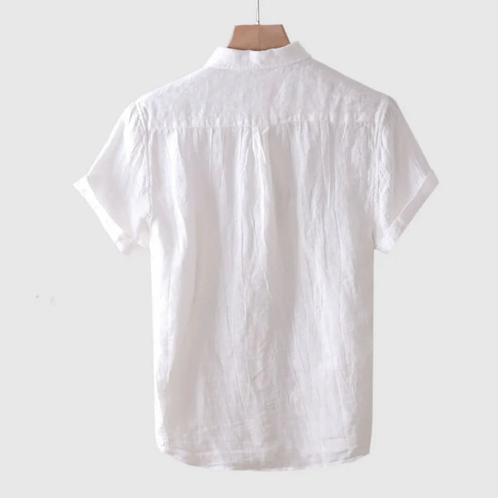Hilario | Camisa elegante de manga corta con botones