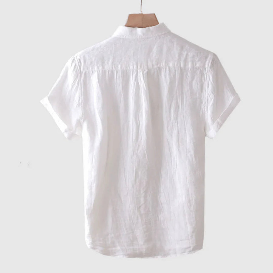 Hilario | Camisa elegante de manga corta con botones