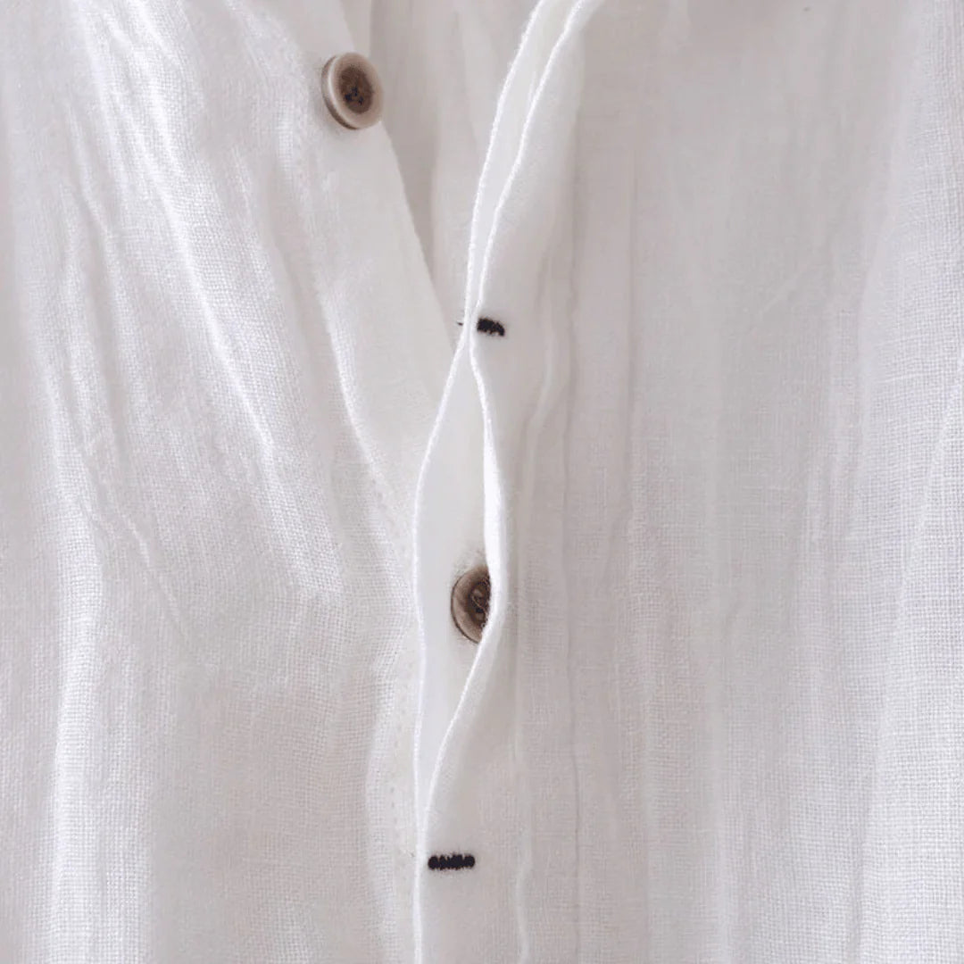 Hilario | Camisa elegante de manga corta con botones
