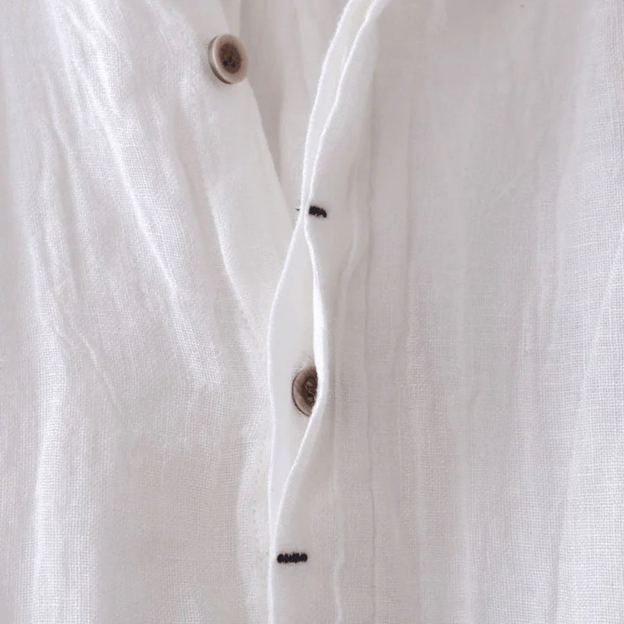 Hilario | Camisa elegante de manga corta con botones