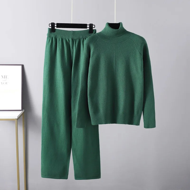 Inmaculada | Conjunto dos piezas Lounge de punto trenzado