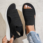 Serena | Sandalias de mujer con plataforma de material transpirable