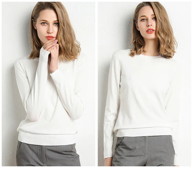 Piedad | Jersey confort de lana esencial