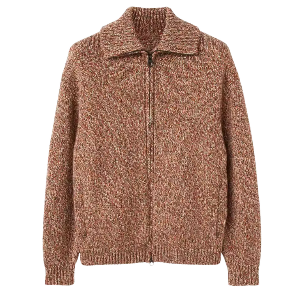 Javier | Chaqueta bomber de lana de alpaca
