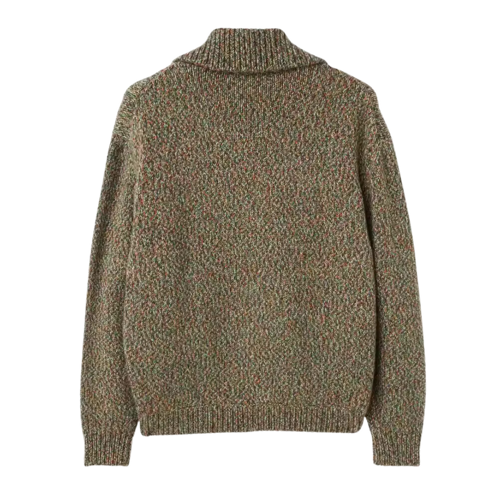 Javier | Chaqueta bomber de lana de alpaca