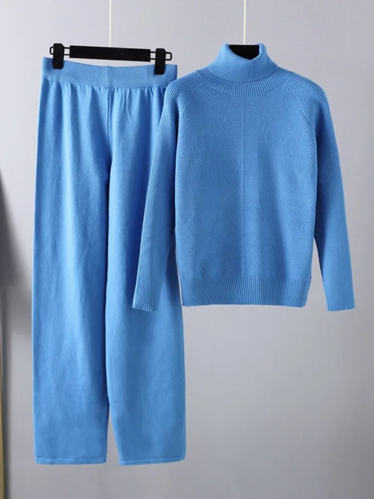 Inmaculada | Conjunto dos piezas Lounge de punto trenzado